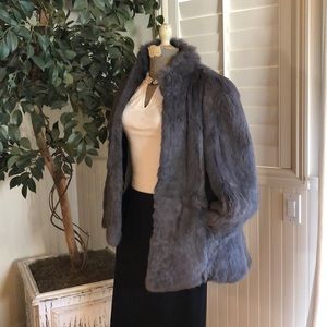 Stunning Vintage Rabbit Coat